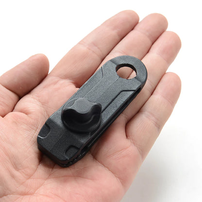 10 PCS Tent Crocodile Clip Tents Awning Wind Rope Clamp Plastic Clip Inverted Hook Design Bite Fastening for Outdoor Camping